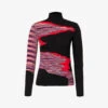 Missoni Space Dye Turtleneck Wool Jumper 1 Missoni Space Dye Turtleneck Wool Jumper -Reisi Clothing Shop R04188300 SPACEDYEDRED M