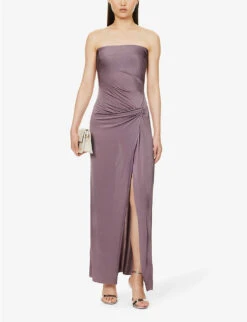 BEC + BRIDGE Petra Strapless Stretch-woven Maxi Dress -Reisi Clothing Shop R04188959 MAUVE ALT01