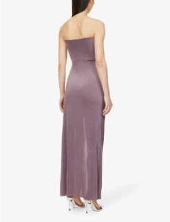 BEC + BRIDGE Petra Strapless Stretch-woven Maxi Dress -Reisi Clothing Shop R04188959 MAUVE ALT03