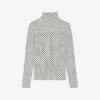 CLAUDIE PIERLOT CP Monogrammed-print Stretch-knit Jumper 2 CLAUDIE PIERLOT CP Monogrammed-print Stretch-knit Jumper -Reisi Clothing Shop R04189929 DIVERS M