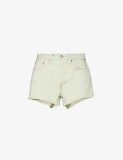 New Release 13 Levis 501 Original High-rise Denim Shorts