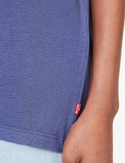 Levis Peace-sign Relaxed-fit Cotton-jersey T-shirt -Reisi Clothing Shop R04191379 FLORALPEACESIGNCR ALT04