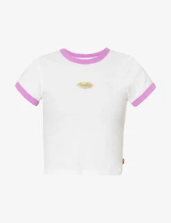 Levis Ringer Logo-print Cotton-jersey T-shirt