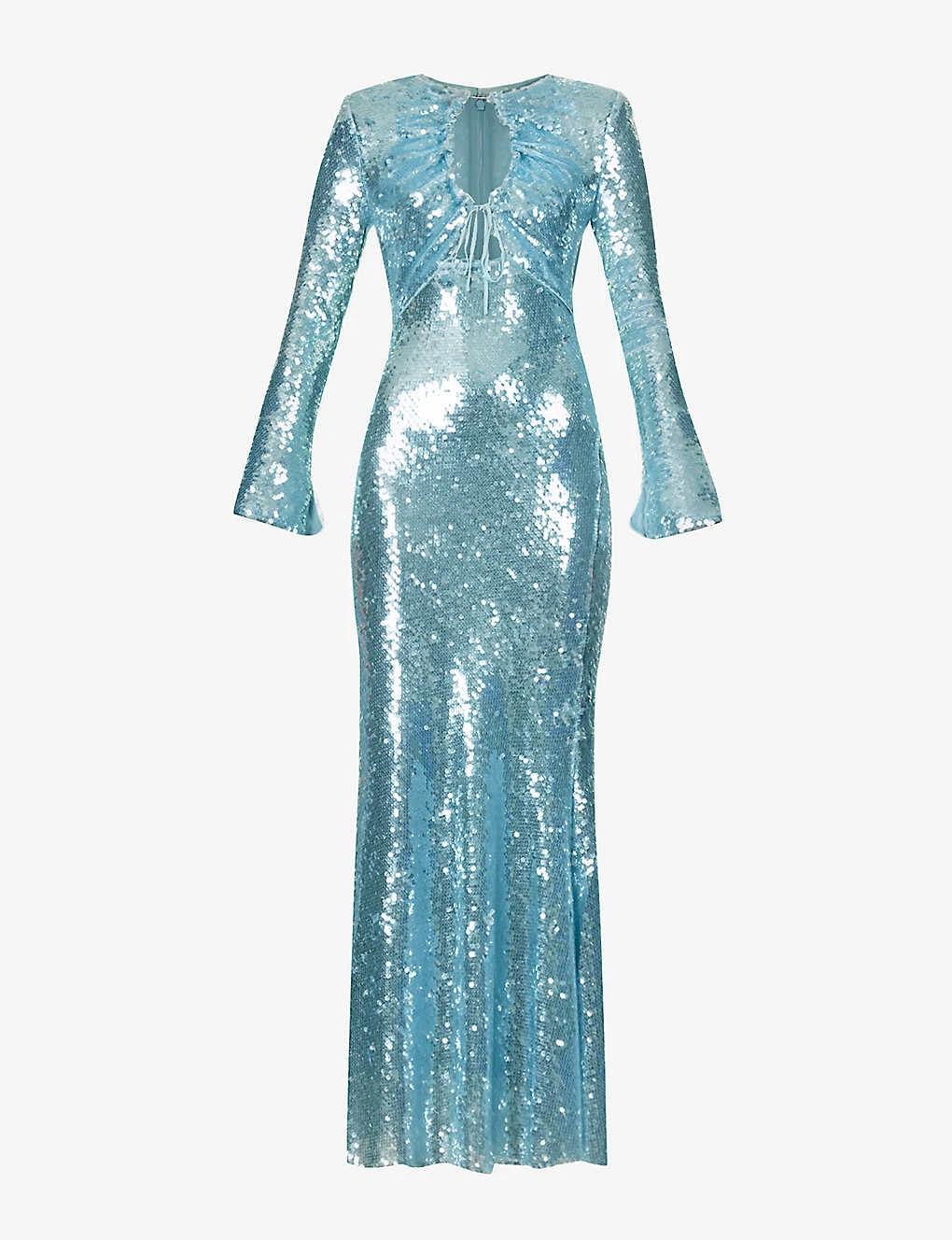 SELF PORTRAIT Sequin-embellished Stretch-woven Maxi Dress 3 SELF PORTRAIT Sequin-embellished Stretch-woven Maxi Dress