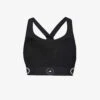 Adidas By Stella Mccartney TruePace Scoop-neck Stretch Recycled Polyester Bra