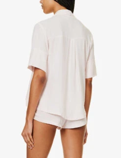 BLUEBELLA Marla Relaxed-fit Woven Pyjama Set -Reisi Clothing Shop R04203157 PEARLPINK ALT02