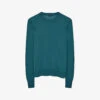 Joseph Cashair Round-neck Cashmere Jumper -Reisi Clothing Shop R04203827 DARKTEAL M