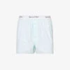 Oxford Striped Cotton Shorts -Reisi Clothing Shop R04205059 PARADISE M