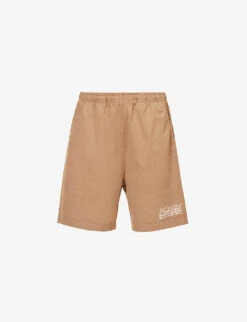 Made In The USA Logo-print High-rise Regular-fit Cotton-jersey Shorts