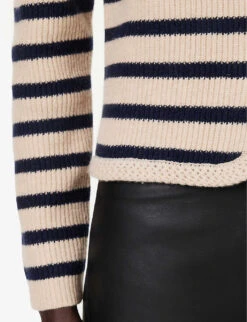 Rag & Bone Nancy Round-neck Wool-blend Cardigan -Reisi Clothing Shop R04205754 OATMEAL ALT05